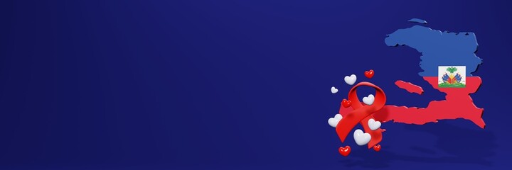 HIV AIDS anniversary in Haiti for social media posts and stories