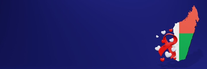 HIV AIDS anniversary in Madagascar for social media posts and stories