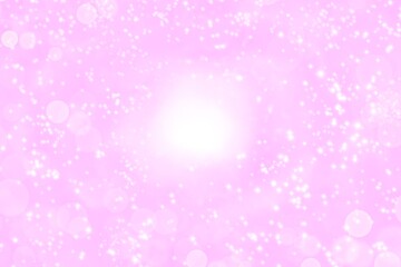 中央が白のキラキラ背景　ピンク