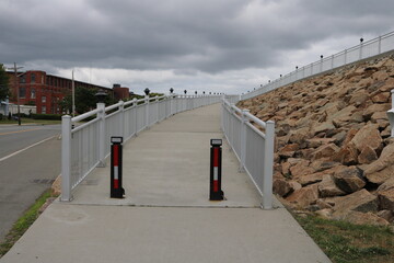 walkway up causeway