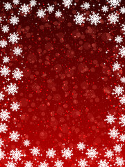 Christmas and New Year vector background. Design for flyer, booklet, poster, coupon, invitation card