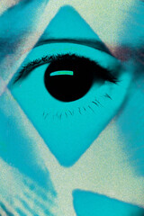 Portrait eye surreal photo
