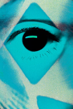 Portrait eye surreal photo