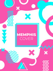 Abstract geometric memphis templates. Universal cover Designs for Annual Report, Brochures, Flyers, Presentations, Leaflet, Magazine. 