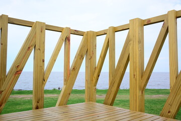 Obraz premium wooden fence