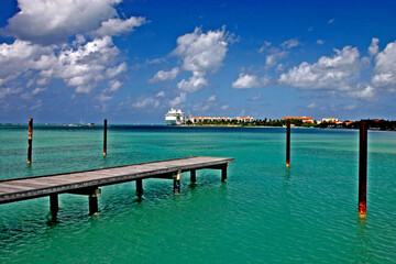 Mar do Caribe. Aruba.