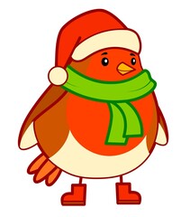 Christmas cartoons clip art. Christmas Bird clipart