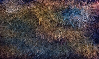 Abstract 3d colored fur. Natural background texture.