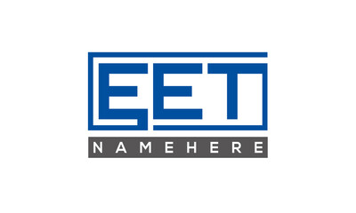 EET creative three letters logo	