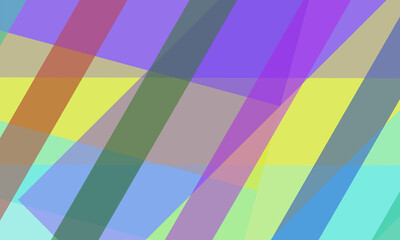 random pile of assorted-color squares with slanted squares