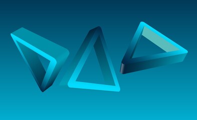 Three dimensional modern background - can be used for your banner, poster or project design