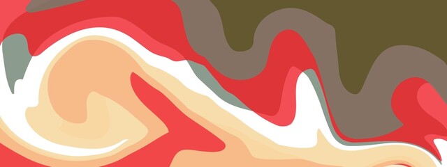 Vector Abstract Liquid Color Graphic Design Banner Pattern Background Template