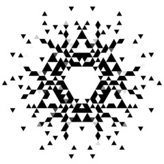 abstract geometric design on white backgrounds ,design for banner, flyers, print, poster, wallpaper, digital work