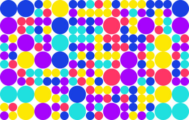 Colorful abstract geometric pattern, seamless bauhaus style design, graphic modern pattern, repeating geometric pattern, modern style vector illustration