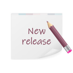 Notepad new release text