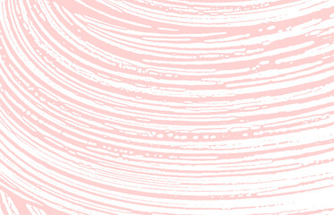 Grunge texture. Distress pink rough trace. Fair ba