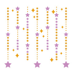 decorative stars background
