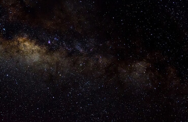 Stars and galaxy outer space sky night universe black starry background of shiny starfield
