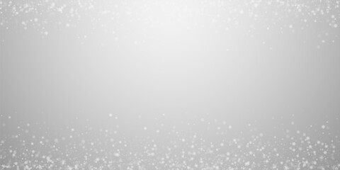 Beautiful snowfall Christmas background. Subtle fl