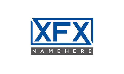 XFX creative three letters logo