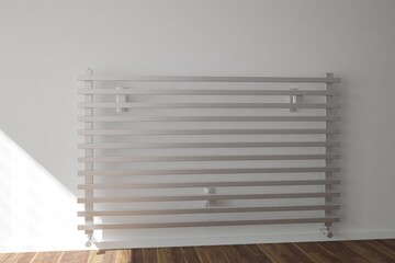 modern heating battery interior design. 3D illustration