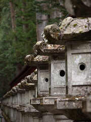 hanging lantern in Japan