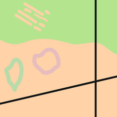 Boho abstract background. Abstract background  in a minimalist style. Minimalist Poster