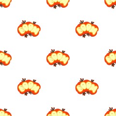 Boom explosion sound effect pattern seamless background texture repeat wallpaper geometric vector
