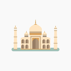 Indian Landmark. Vector illustration.