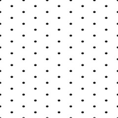 Square seamless background pattern from geometric shapes. The pattern is evenly filled with small black pumpkin symbols. Vector illustration on white background