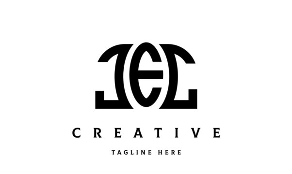 JEC creative three latter logo design	