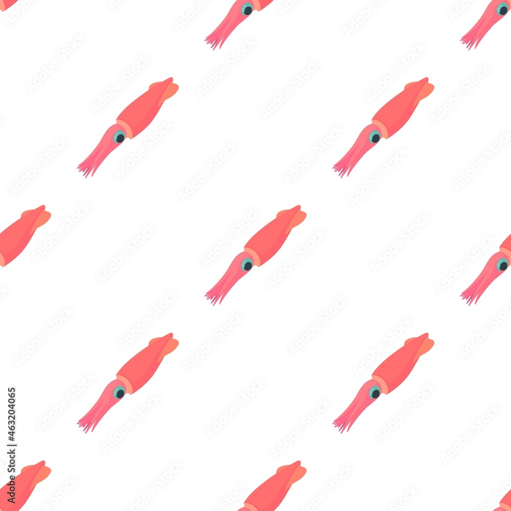 Poster squid pattern seamless background texture repeat wallpaper geometric vector