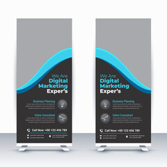 Corporate Roll-up Banners, Set of roll-up banner, roll-up banner, banner, Corporate banner design, Pop-up banner design, Creative banner, Banner eps
