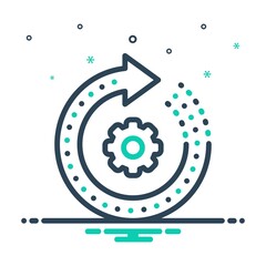 Mix icon for updates