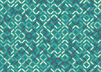 Abstract Geometric Pattern generative computational art illustration