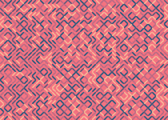 Abstract Geometric Pattern generative computational art illustration