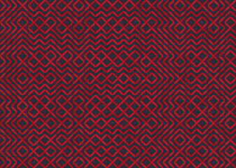 Abstract Geometric Pattern generative computational art illustration