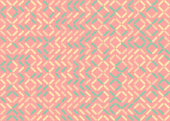 Abstract Geometric Pattern generative computational art illustration