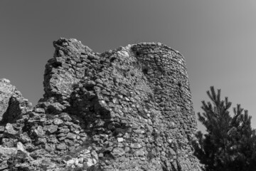 Roccamandolfi, Molise. The Norman Longobard Castle.