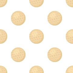 Golf ball pattern seamless background texture repeat wallpaper geometric vector