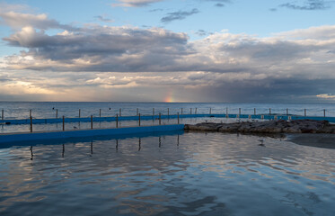 Obraz premium Curl Curl Ocean Pool - Sydney Winter