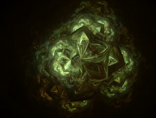 Imaginatory fractal abstract background Image