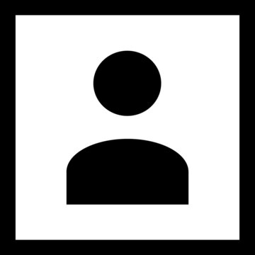 Grafische Darstellung einer Person ohne Geschlechtszuweisung auf weißem Hintergrund mit Rahmen