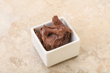 Chocolate spread with nazelnut