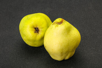 Sweet ripe and juicy quinces
