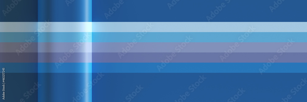 Poster background and texture of volumetric colored stripes for website design or printing. 3d image