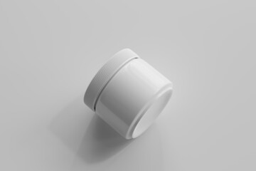 Plastic Cosmetic Jar