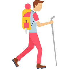 Fototapeta premium camp walk