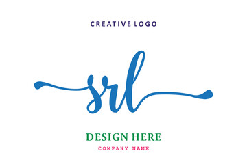 SRL lettering logo is simple, easy to understand and authoritative