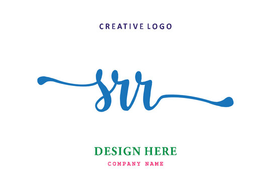 SRR lettering logo is simple, easy to understand and authoritative